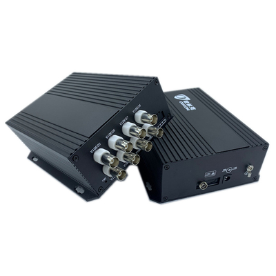 8ch Port 1080p AHD CVI TVI 20km Bnc Extender Glasvezel HD Video Converter