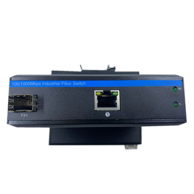 2 de Media van haven Industriële Ethernet Convertor 10/100/1000M Support Wide Voltage