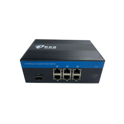 IP40 POE Netwerkschakelaar Gigabit Ethernet voor Ruw Openluchtmilieu