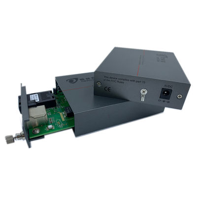 1600byte snelle Ethernet aan Gigabit Ethernet-Convertor, 100km Enige Wijzemedia Convertor