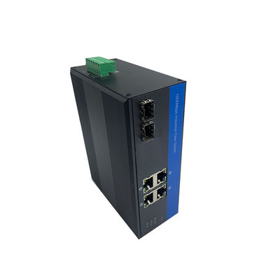 De duurzame Gigabit Ethernet-Schakelaar Poe dreef 4 RJ45-Input van de Havens Overtollige Macht aan