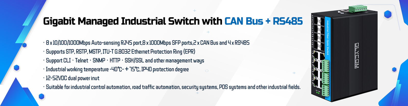 Kwaliteit Industriële Netwerkschakelaar fabriek