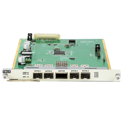 Kwaliteit  100G Optical TMUX Card 4×SFP28 Uplink to 1×QSFP28 Non-Coherent Multiplexing fabriek