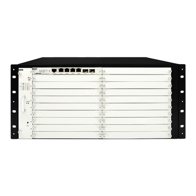 Kwaliteit  19" 5U OTN DWDM Transmission Equipment System with EDFA AWG Configurable Cards fabriek