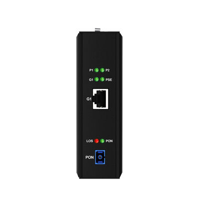 Kwaliteit  Industrial Gigabit xPON PoE ONU | EPON/GPON Fiber Access Device with DIN Rail Mounting fabriek