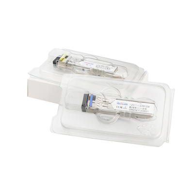 1.25G Single Mode SFP Module LC Port 20KM 1310/1550nm WDM DDM Ondersteuning OEM