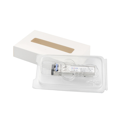 1.25G SFP Transceiver 20KM Single Mode 1000Base-LX 1310nm Dual LC Connector Met DDM