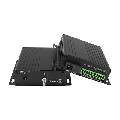 Serial Fiber Media Converter RS485 RS422 RS232 SC 20 km Voor RTU HOST SCADA
