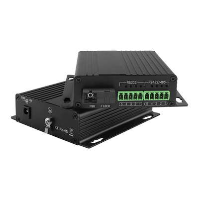 Serial Fiber Media Converter RS485 RS422 RS232 SC 20 km Voor RTU HOST SCADA