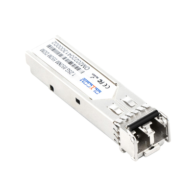 Industriële 1.25G SFP-module 850nm Multimode 550m Duplex LC DDM voor Gigabit Switch
