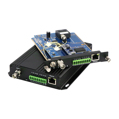 Video Bidi RS485 RS422 Data Ethernet Glasvezel Converter FC 40KM Ondersteuning OEM