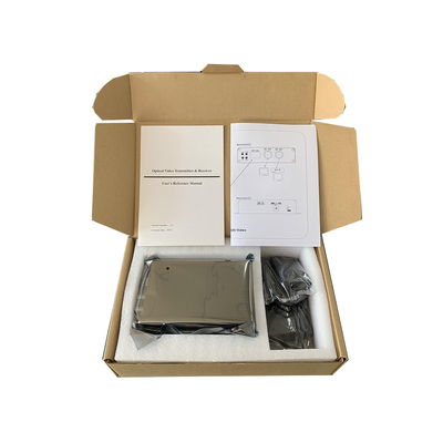 Video Bidi RS485 RS422 Data Ethernet Glasvezel Converter FC 40KM Ondersteuning OEM