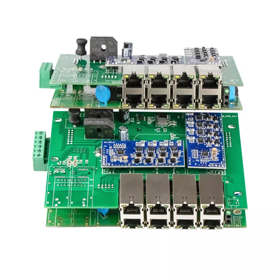 16 poorten Gigabit Managed PoE Switch 802.3at Standard 8 Optische SFP-slots 240W Budget