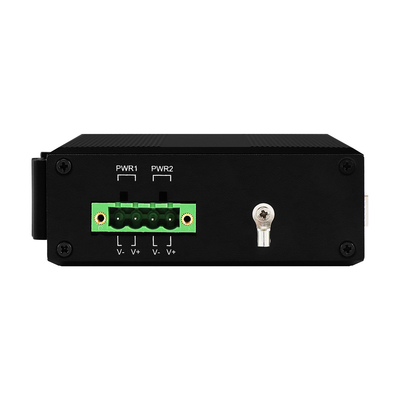 4 Port POE Managed Network Switch ERPS Ring 120W Budget Gigabit gebaseerd op DC48V Din Rail