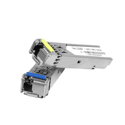 1.25G SFP-module enkelmodus 1310nm/1550nm 20km Simplex optische transceiver
