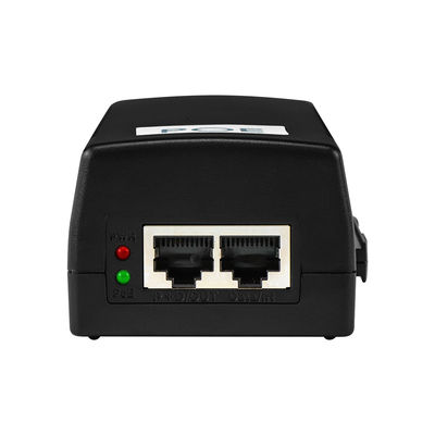 60W Gigabit PoE Injector 48V Output Mid-Span Commercieel Desktop 15.4W/30W Compatibel