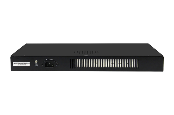 24 poort PoE-switch Gigabit gebaseerd op L2 L3 Smart Managed 300W Budget met SFP Uplink 1U Rack
