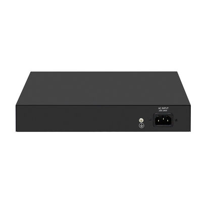 8 poort PoE VLAN Managed Switch Gigabit Fiber Ethernet Realtek Chip 120W Budget AC Input