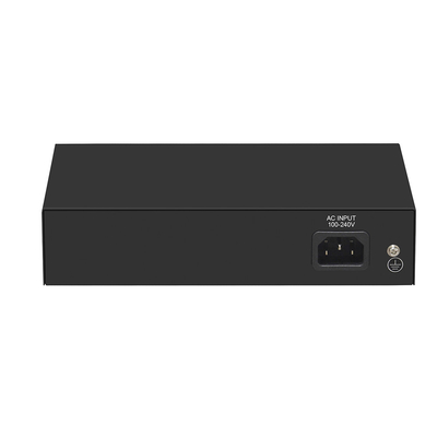 8 poorten CCTV POE Switch Fast Ethernet met 2 Gigabit Copper Uplink PoE Af/At 120W Budget