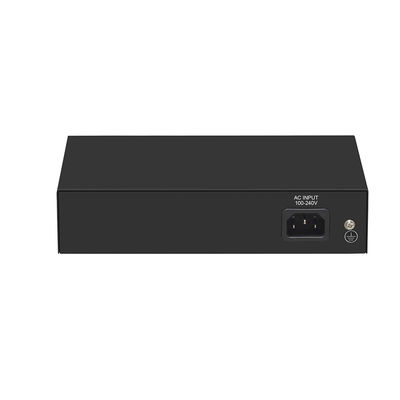 8 Port PoE Switch 10/100M Fast Ethernet VLAN 250-Meter PoE afstand AC-invoer Onbeheerd