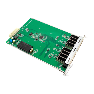 DWDM Transmission 8*SFP+ Multi-Rate OTU Transponder 1/2/4/8/10G Muxponder board