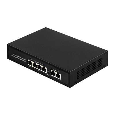 OEM ODM Fast Ethernet 10/100mbps 4 Port Poe Switch met 2 Uplink Port Network Switch