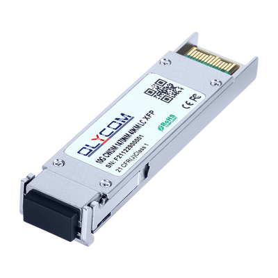 10G XFP CWDM Glasvezel Transceiver 40KM 1450~1610nm Duplex LC Port 3.3V