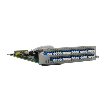 1U rack 100 GHz AWG 40 golflengten Multiplexing/Demultiplexing kaart voor DWDM-systemen met een hoge capaciteit