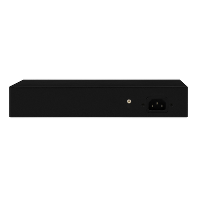 8 poorten Gigabit Managed PoE Switch SFP Glasvezel 120W Budget AC Input Realtek Chip