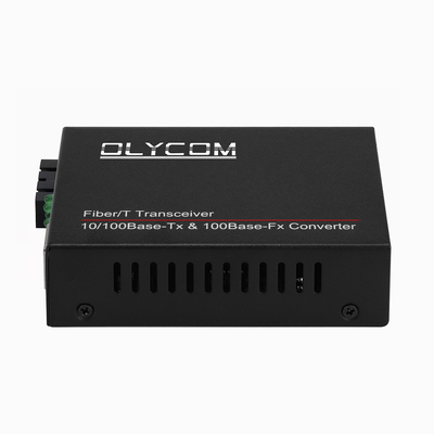 10/100mbps optische glasvezel media Transceiver 1310nm Media Converter MM 2km