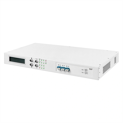 OLP-eenheid voor de bescherming van glasvezellijnen Stand-alone type met LED-interface