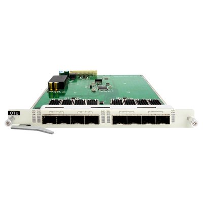 DWDM/CWDM Transmissie 8*Sfp+ 10G OTU Transponderkaart C-band 50GHz 96 golven