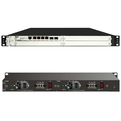 DWDM 1U chassis systeem voor 4 stukken servicecards NMS AWG OLP EDFA warm wisselbaar