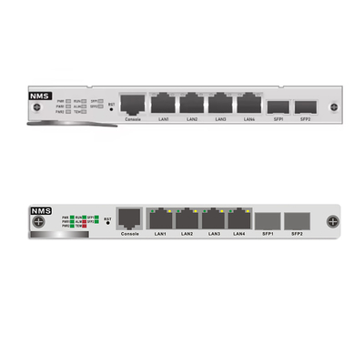 DWDM Network Management Service Card OM3800-serie Ondersteuning Web Log-In 100M Fiber RJ45-poort