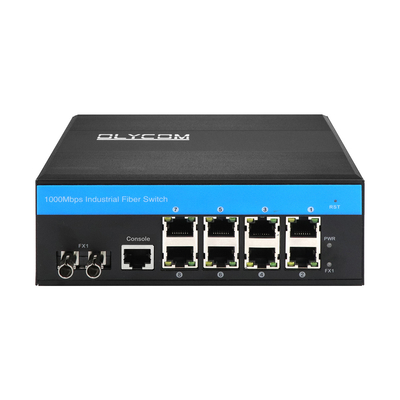 8 RJ45-poort ERPS L2+ Industrial Managed Gigabit Switch Voor CCTV Ethernet Switch