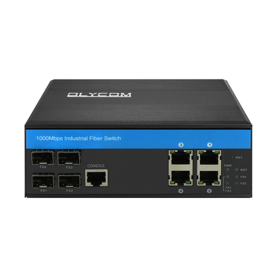 8 Port Industrial Managed PoE Switch Full Gigabit 120W Budget geharde netwerk CE