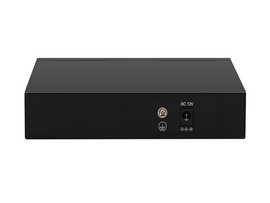 5 poorten 2.5G Ethernet Switch 10G Fiber Uplink Onbeheerde automatische netwerksnelheid