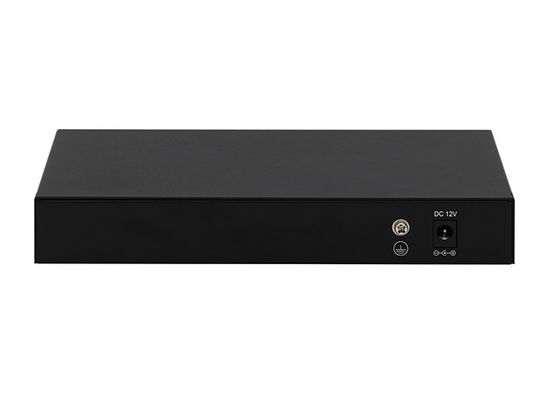 8-poorts 2.5G Netwerk Switch Ongemanaged 10G Fiber DC12V Ventilatorloos Automatische Adaptieve Snelheid