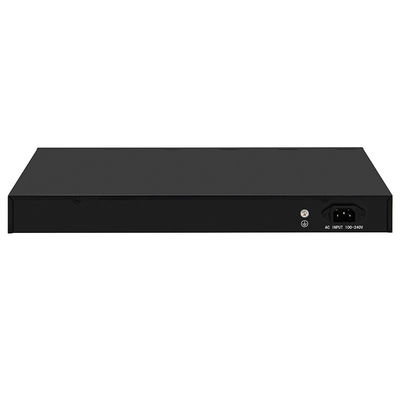 16-poorts 2.5G Ethernet Switch met 10G Fiber Uplinks, Ongemanaged, Ventilatorloos, AC-Powered
