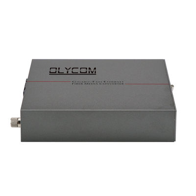 PoE Media Converter Met LFPT Fast Ethernet Singlemode Glasvezel 30W Budget DC48V Ingang