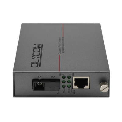 PoE Media Converter Fast Ethernet Single-mode Fiber 30W Budget Unmanaged DC48V Input