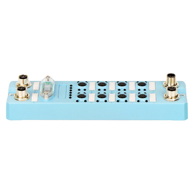 8 poorten Industrial Gigabit Managed Switch 8x10/100/1000M M12 poorten IP67 Waterdicht Spoorweg Ethernet Switch