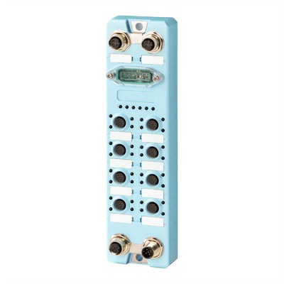 8 poorten Industrial Gigabit Managed Switch 8x10/100/1000M M12 poorten IP67 Waterdicht Spoorweg Ethernet Switch