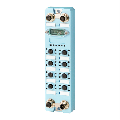 8 poorten Industrial Gigabit Managed Switch 8x10/100/1000M M12 poorten IP67 Waterdicht Spoorweg Ethernet Switch