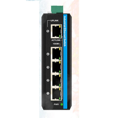 5 poorten Gigabit WEB Managed Switch 100/1000M Network Switch RSTP 802.1Q IP40 CE-gegradeerd