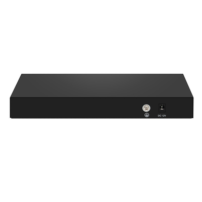 8 poorten 10G Fiber Switch 1G 2.5G Compliant Ongemanaged DC12V Input Op basis van Realtek