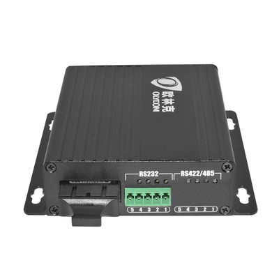 Industriële DIN-Rail RS485 RS422 RS485 Seriale gegevens naar glasvezelconverter Glasvezelmodem