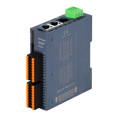 EtherCAT Protocol PAL I/O-systeem EtherCAT gedistribueerde schaalbare koppeling 3 RJ45 16DI+16DO I/O-module