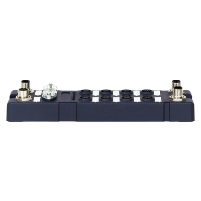 Robuuste IP67 waterdichte 8 poort Gigabit Industrial Ethernet Switch Managed M12 Railway Ethernet Switch