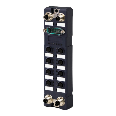 Robuuste IP67 waterdichte 8 poort Gigabit Industrial Ethernet Switch Managed M12 Railway Ethernet Switch